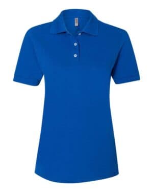 ROYAL Jerzees 443W women's 100% ring-spun cotton piqu polo