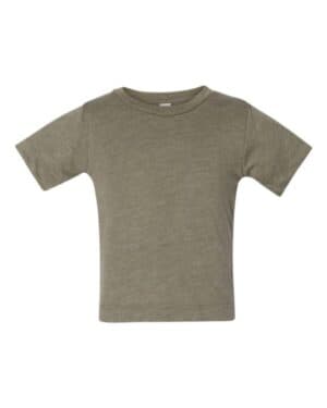 OLIVE TRIBLEND Bella canvas 3413B infant triblend tee