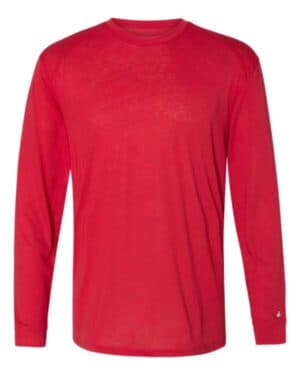 RED Badger 4944 triblend performance long sleeve t-shirt