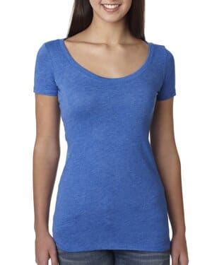 Next level apparel 6730 ladies' triblend scoop