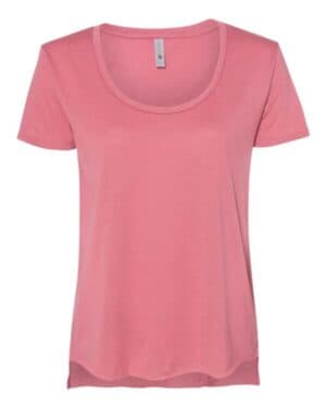 SMOKED PAPRIKA Next level 5030 women's festival scoop neck t-shirt