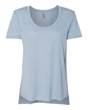 STONEWASH DENIM Next level 5030 women's festival scoop neck t-shirt