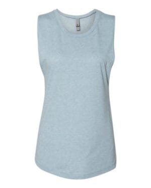 STONEWASH DENIM Next level 5013 womens festival muscle tank