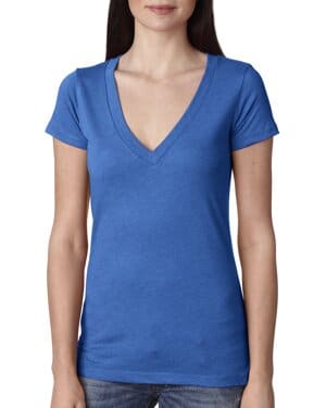 VINTAGE ROYAL Next level apparel 6740 ladies' triblend deep v