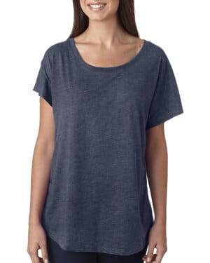 Next level apparel 6760 ladies' triblend dolman t-shirt