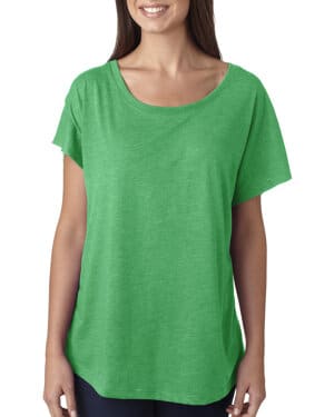 Next level apparel 6760 ladies' triblend dolman t-shirt