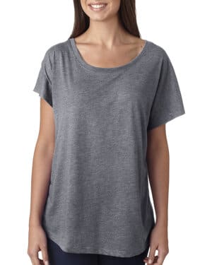 PREMIUM HEATHER Next level apparel 6760 ladies' triblend dolman t-shirt