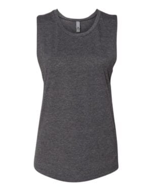 CHARCOAL Next level 5013 womens festival muscle tank
