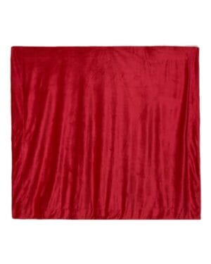 RED Alpine fleece 8726 oversized mink sherpa blanket