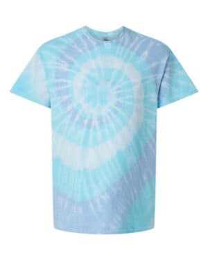 Dyenomite 200MS multi-color spiral tie-dyed t-shirt