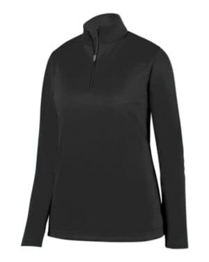 Augusta sportswear 5509 women's wicking fleece quarter-zip pullover