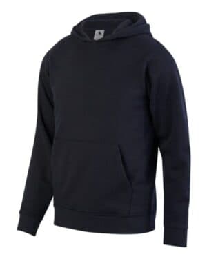 BLACK Augusta sportswear 5415 youth 60/40 fleece hoodie
