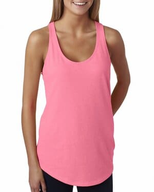Next level apparel 6933 ladies' french terry racerbacktank