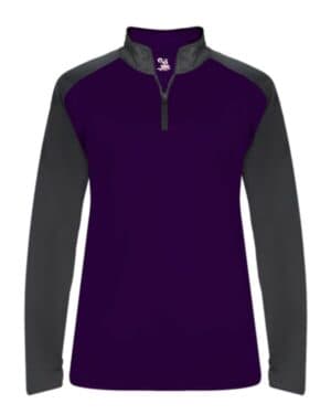4008 ultimate softlock women's sport quarter-zip pullover