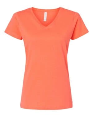 PAPAYA Lat 3507 women's fine jersey v-neck tee