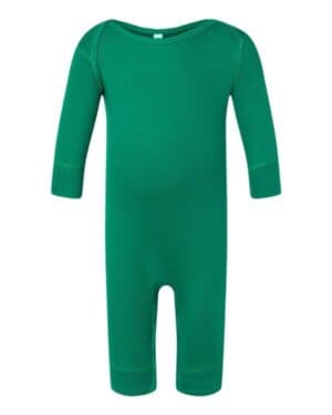 Rabbit skins 4412 infant long legged baby rib bodysuit