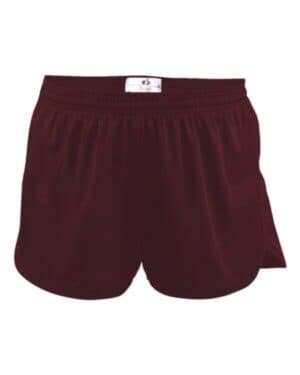 MAROON Alleson athletic 2272 youth b-core track shorts