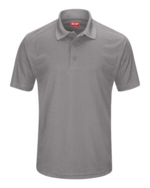 GY-GREY SK96 short sleeve performance knit pocketless core polo