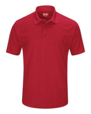 RED SK96 short sleeve performance knit pocketless core polo