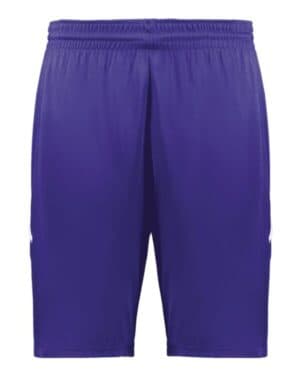 PURPLE/ WHITE Augusta sportswear 1169 youth alley-oop reversible shorts