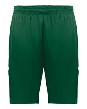 DARK GREEN/ WHITE Augusta sportswear 1168 alley-oop reversible shorts