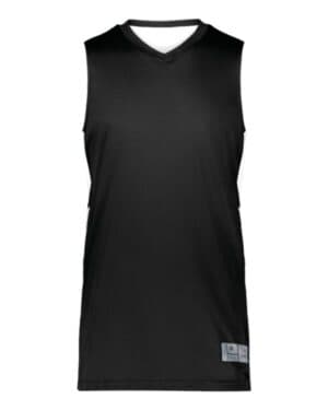 BLACK/ WHITE Augusta sportswear 1167 youth alley-oop reversible jersey