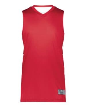 RED/ WHITE Augusta sportswear 1167 youth alley-oop reversible jersey