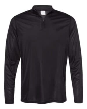 BLACK 2785 attain color secure performance quarter-zip pullover