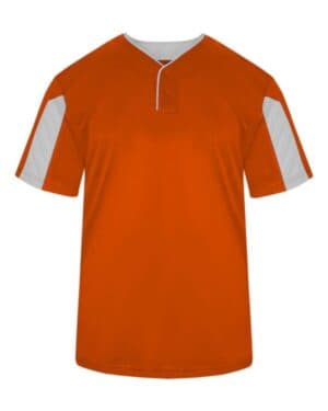 BURNT ORANGE/ WHITE Alleson athletic 2976 youth striker placket
