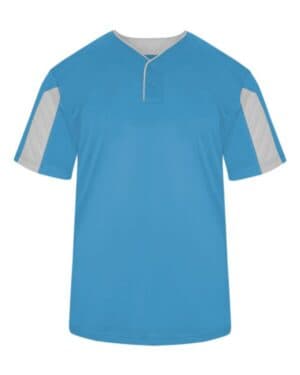COLUMBIA BLUE/ WHITE Alleson athletic 2976 youth striker placket