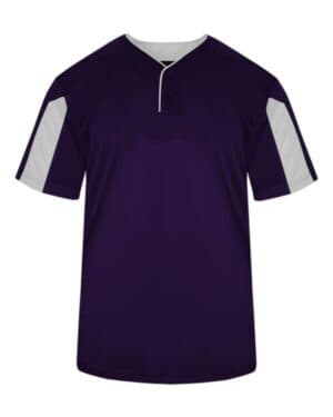 PURPLE/ WHITE Alleson athletic 2976 youth striker placket