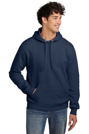 J. NAVY 700M jerzees eco premium blend pullover hooded sweatshirt