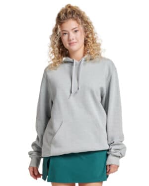 FROST GRAY HTHR 700MR unisex eco premium blend fleece pullover hooded sweatshirt