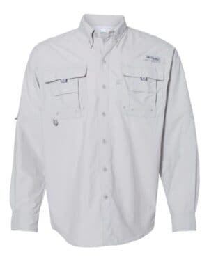 COOL GREY Columbia 101162 pfg bahama ii long sleeve shirt