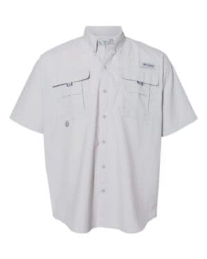 COOL GREY Columbia 101165 pfg bahama ii short sleeve shirt