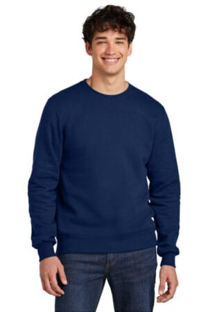 J. NAVY 701M jerzees eco premium blend crewneck sweatshirt