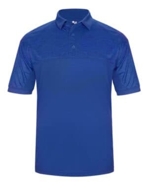 ROYAL/ ROYAL TONAL BLEND Badger 3341 tonal blend polo