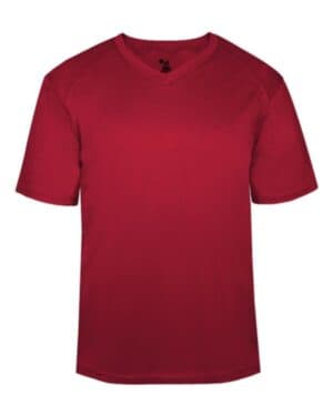 Badger 4124 b-core v-neck t-shirt