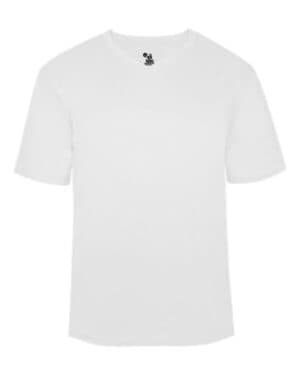WHITE Badger 4124 b-core v-neck t-shirt