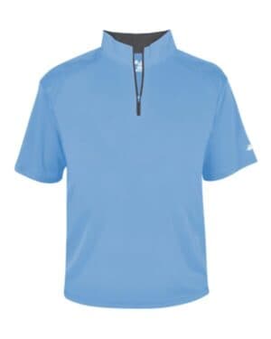 Badger 4199 b-core short sleeve quarter-zip