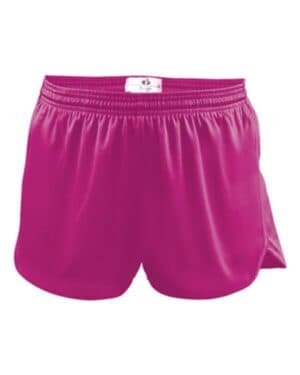 HOT PINK Alleson athletic 7278 women's b-core track shorts