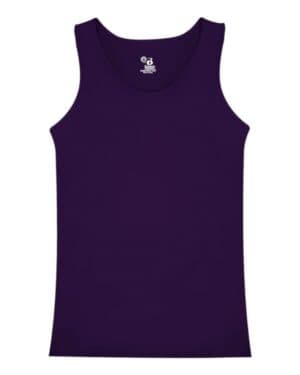 PURPLE Alleson athletic 8962 b-core women's tank top