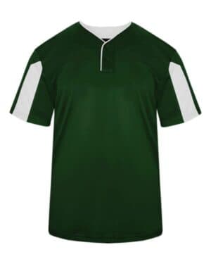 FOREST/ WHITE Alleson athletic 7976 striker placket