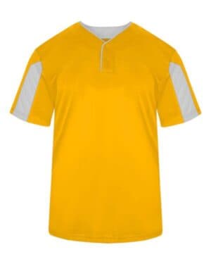 GOLD/ WHITE Alleson athletic 7976 striker placket
