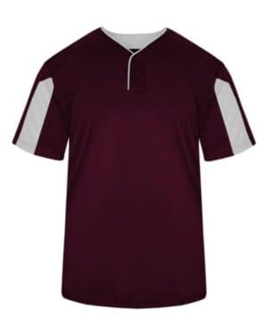 MAROON/ WHITE Alleson athletic 7976 striker placket