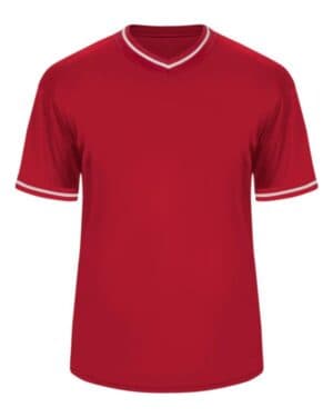 RED/ RED/ WHITE Alleson athletic 7974 vintage jersey