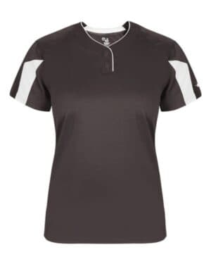 GRAPHITE/ WHITE Alleson athletic 6176 women's striker placket