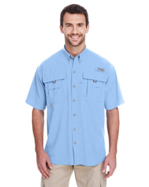 SAIL Columbia 7047 men's bahama ii short-sleeve shirt
