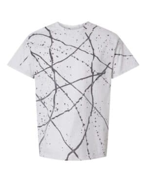 WHITE/ BLACK Dyenomite 200SL splatter t-shirt