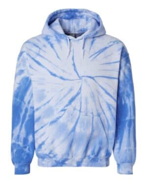 Dyenomite 680VR blended tie-dyed hooded sweatshirt